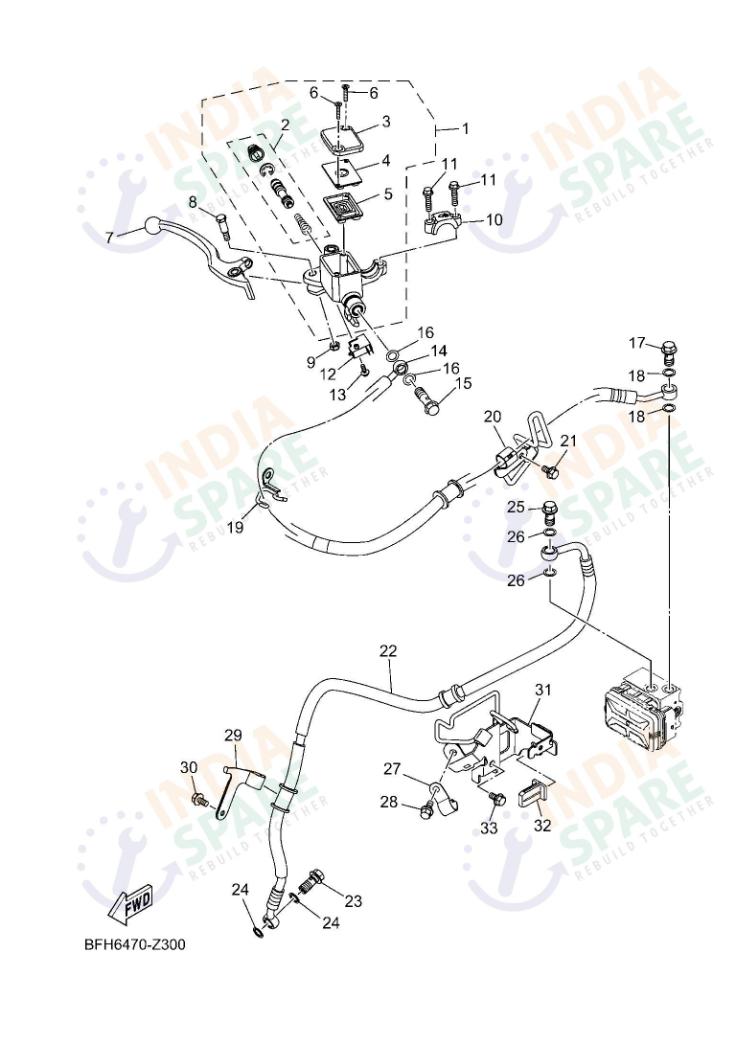 FRONT MASTER CYLINDER